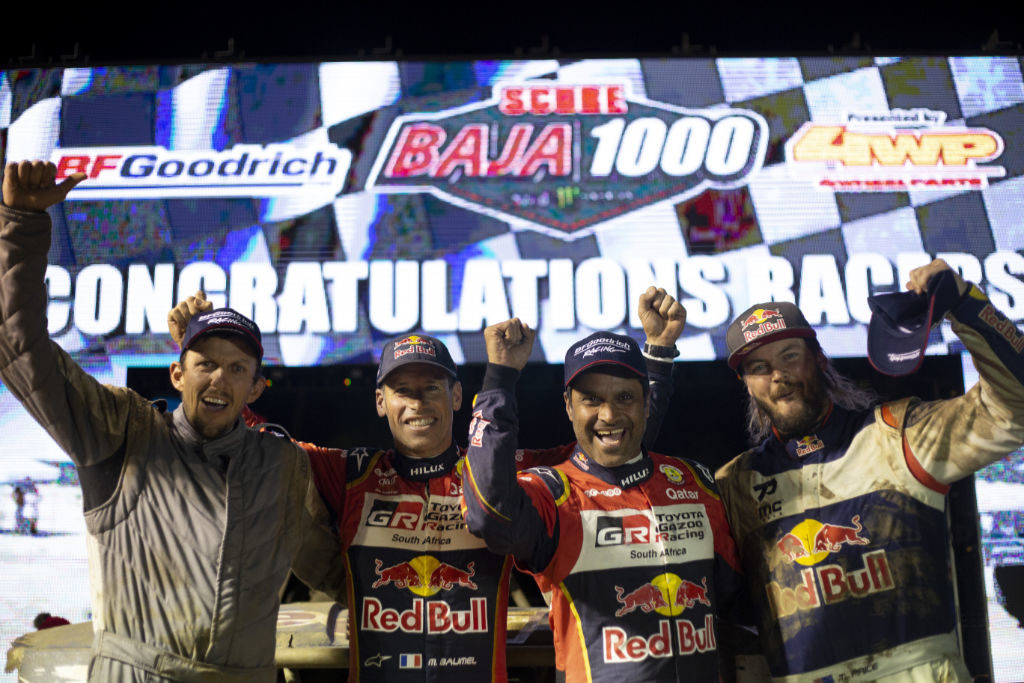 Al-Attiyah & Price, Baja 1000 2019