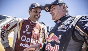 Nasser Al-Attiyah & Carlos Sainz, Andalucía Rally 2021