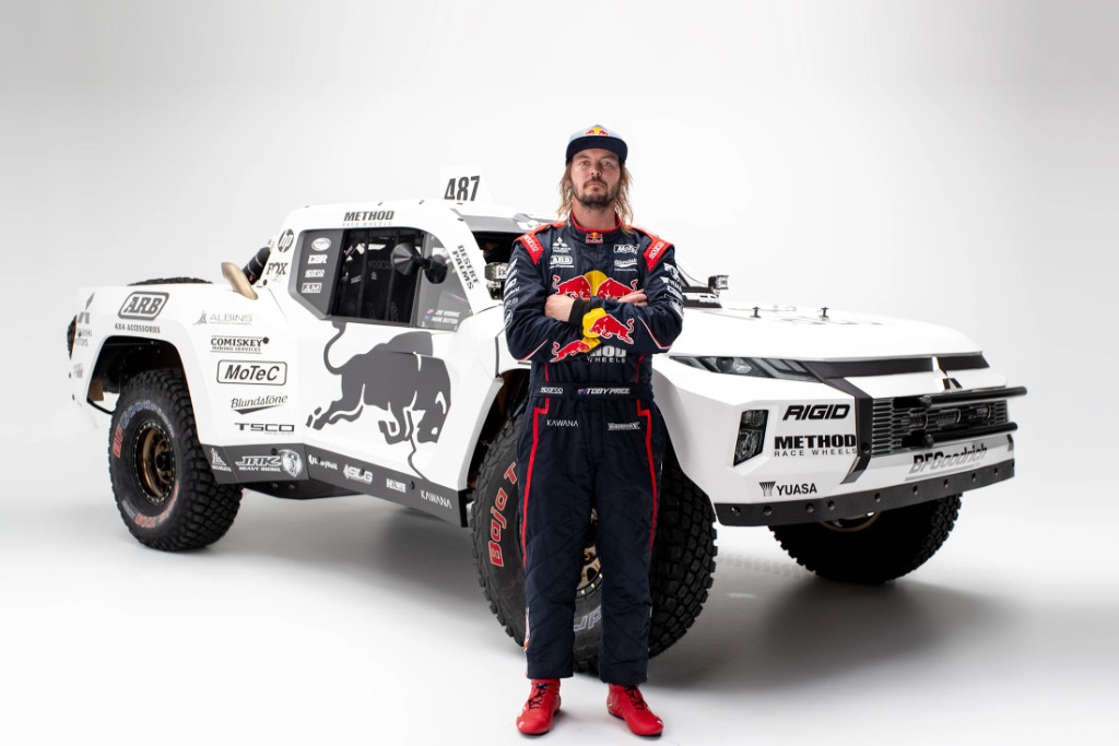 Toby Price, Mitsubishi Triton Trophy Truck